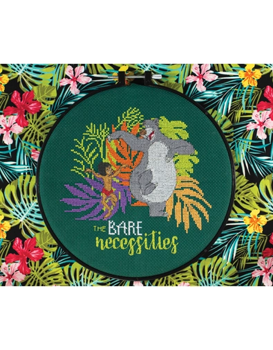 Disney Mowgli & Baloo Cross Stitch Hoop Kit Issue 0